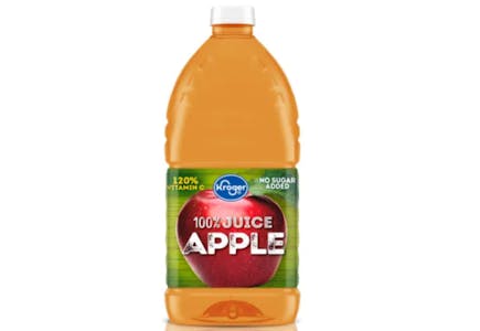 Kroger 100% Apple Juice