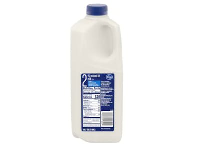 Kroger Half Gallon Milk