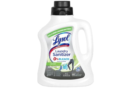 Lysol Sport Laundry Sanitizer Additive