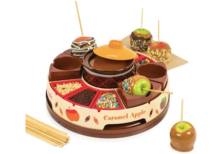 Lazy Susan Fondue Set