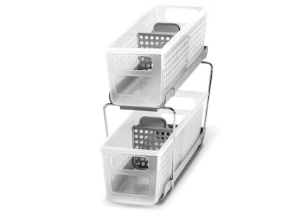 Two-Tier Slide-Out Organizer