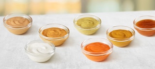 Bowls of McDonald's sauces