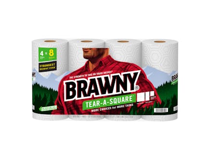 Brawny Paper Towels 4-Pack