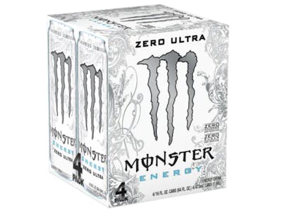 Monster Drinks 4-Pack