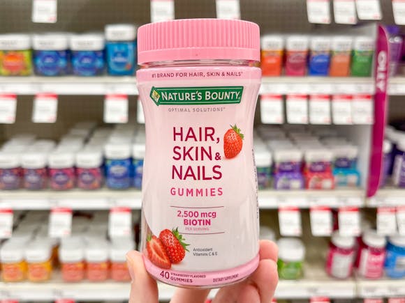 Top-Rated Nature's Bounty Hair, Skin & Nails Gummies, Only $4.63 on Amazon 