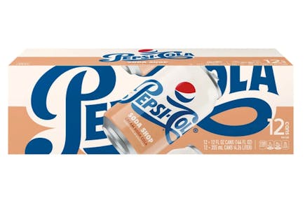 3 Pepsi Soda Shop Soda 12-Packs