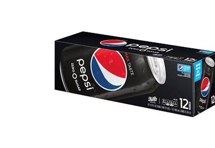3 Pepsi Zero Sugar 12-Packs