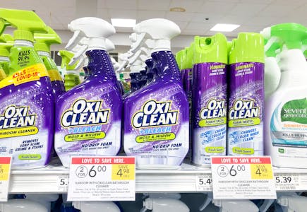 Oxi Clean Bathroom Cleaner
