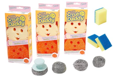 Scrub Daddy Sponges and Bio Cleaner Set
