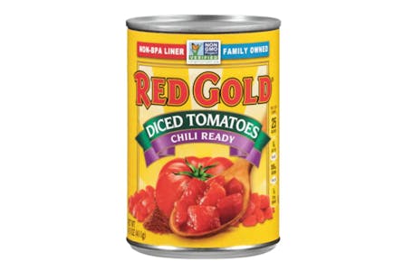 2 Red Gold Diced Tomatoes
