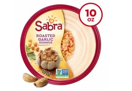 2 Sabra Hummus Tubs