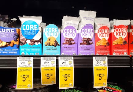 8 Core Nutrition Bars