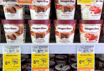 2 Haagen-Dazs Pints