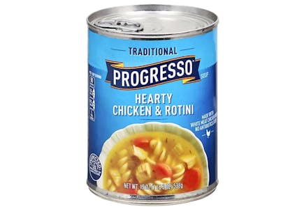 5 Cans of Progresso Soup