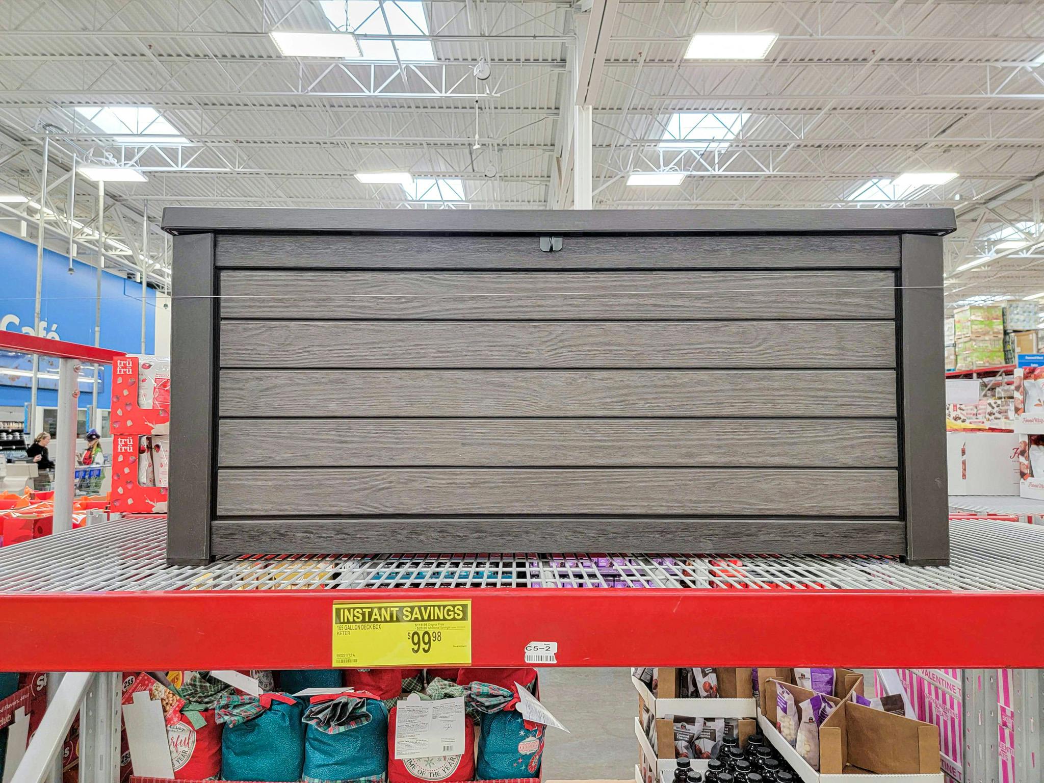 Keter 165Gallon Deck Box, Only 99.98 at Sam's Club (Reg. 119.98