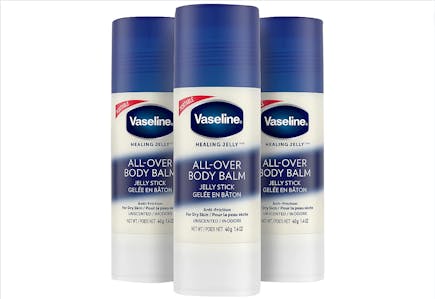 Vaseline Body Balm Stick 3-Pack