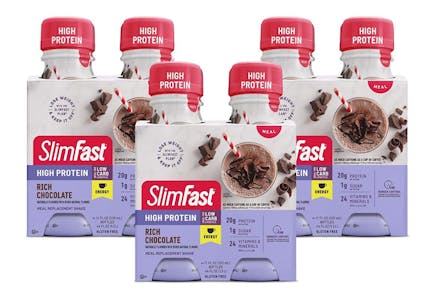 SlimFast Meal Replacement Shakes, Advance Energy High Protein
