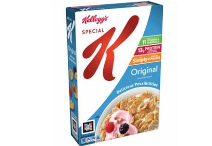 2 Special K Cereal