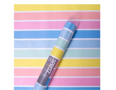 Spritz Striped Sherbert Wrapping Paper