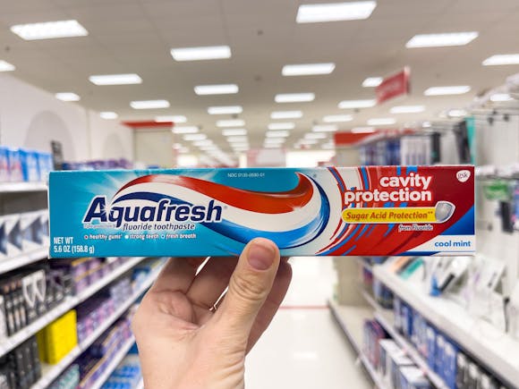 Aquafresh Cavity Protection Toothpaste 3-Pack, as Low as $5.46 on Amazon