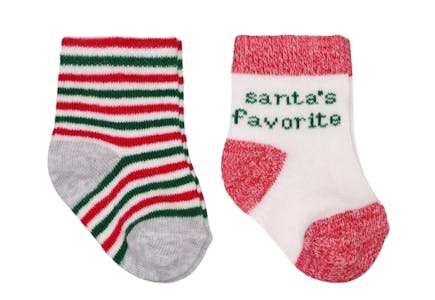 Carter's 2-Pack Christmas Socks