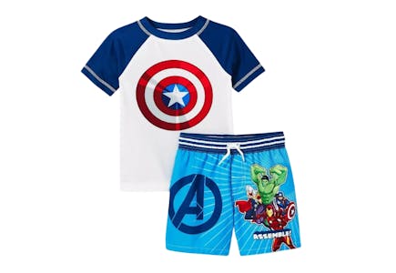 Marvel Avengers Swim Set