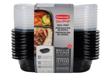 Rubbermaid TakeAlongs Containers