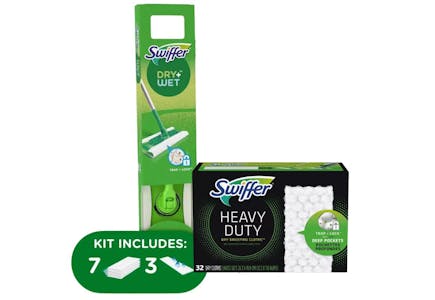 Swiffer Starter Kit & Large Refill