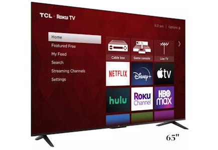 65" TV