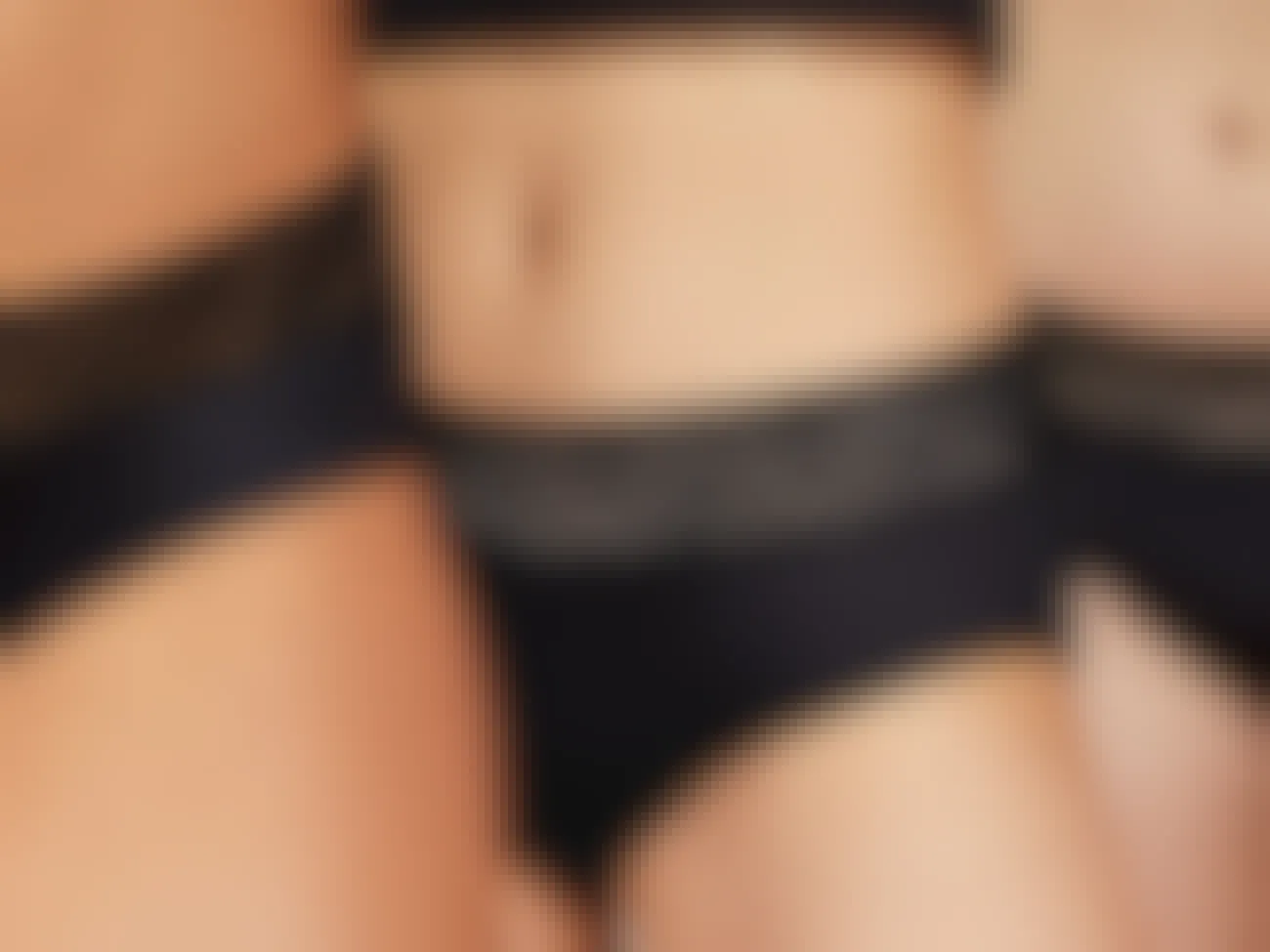 Models wearing Thinx period underwear