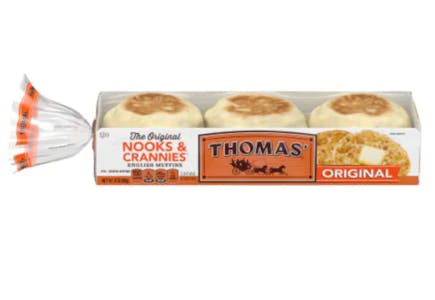 2 Thomas' Bread or English Muffins