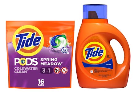 3 Tide Laundry Detergents