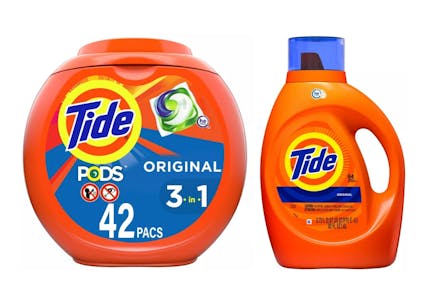 2 Tide Laundry Items