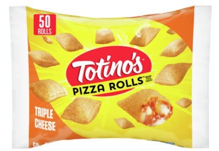 3 Totino's Frozen Pizza Rolls