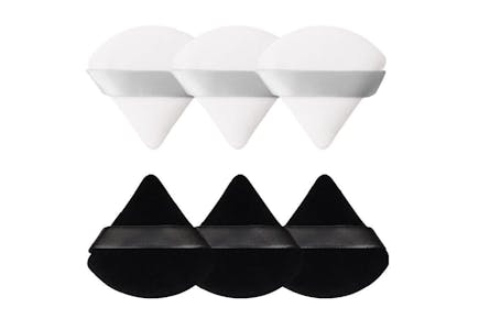 Triangle Makeup Puffs 6-Pack