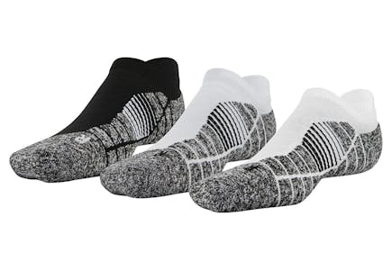 Under Armour 3-Pack No-Show Socks