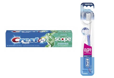 2 Oral-B & Crest Dental Care