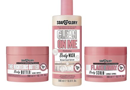 30% Off Soap & Glory Skincare in Stores