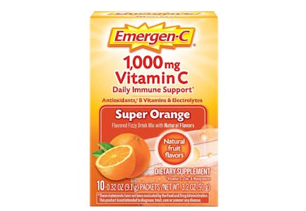 2 Emergen-C Vitamins