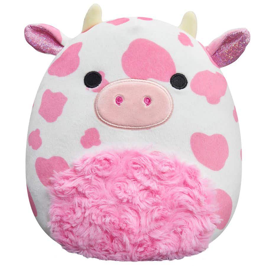 An Evangelica the Cow Valentine's Day Squishmallow