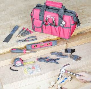 walmart hyper tough pink household tool set 2023 1674925525 1674925525