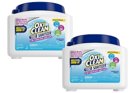 2 OxiClean Tubs