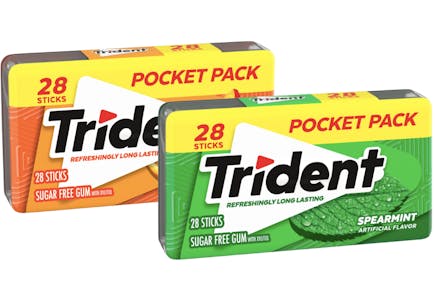 2 Trident Gum Packs