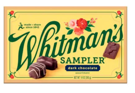 2 Whitman's Boxed Chocolate