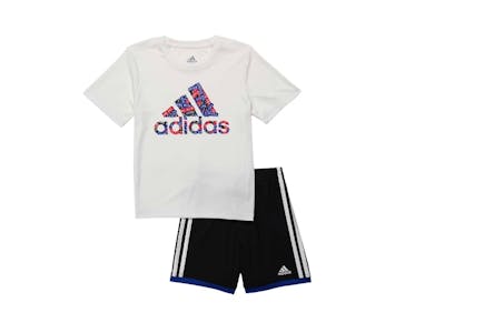 Adidas Kids' Short & Shirt Set