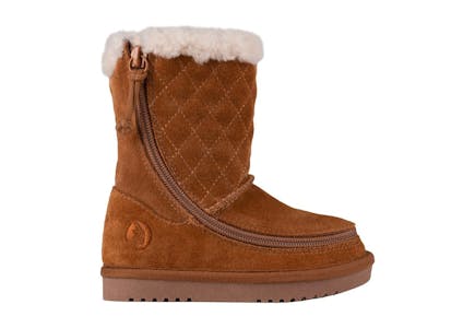 Kids' Brown Quilted Boot
