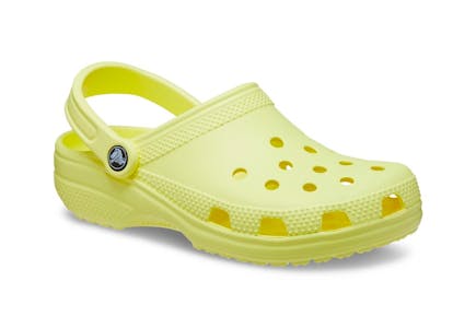 Crocs Adult Yellow Clogs 