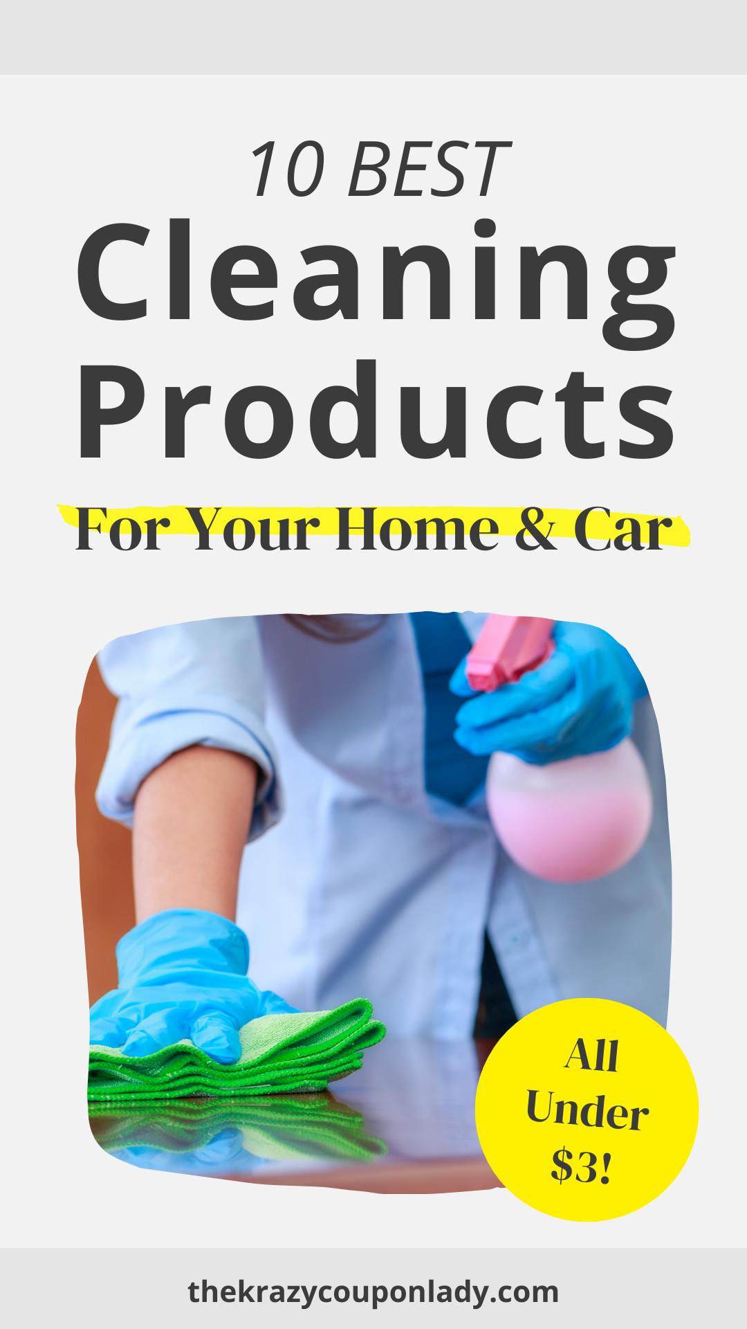 10 Best Cleaning Products for Your Home & Car, All Under $7