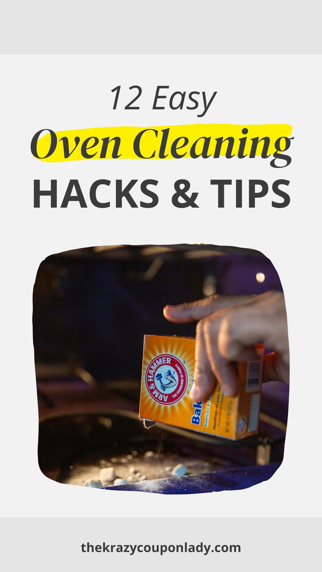 12 Oven Cleaning Hacks That Make the Job Super Easy The Krazy Coupon Lady