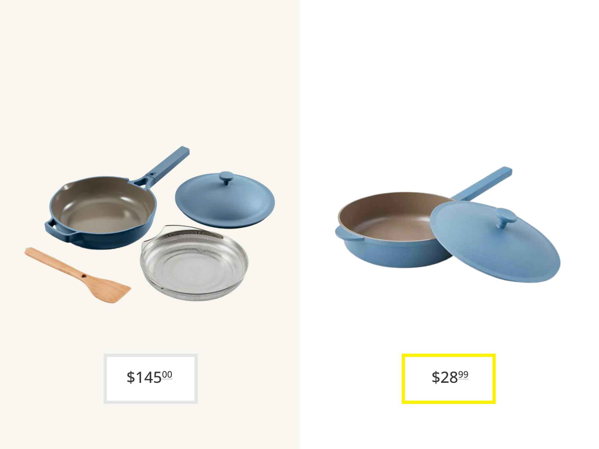 The Always Pan compared to The Awesome Pan from Aldi